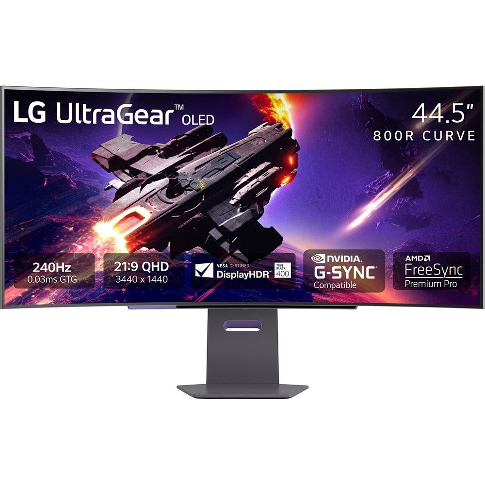 LG 45인치 울트라기어 1440p 240Hz OLED 커브드 게이밍 모니터 - 개봉품 1058767