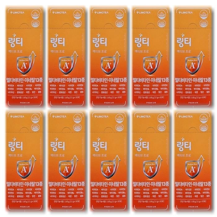 [보리담다] 링티 액티브 프로 11g x 10포 10박스