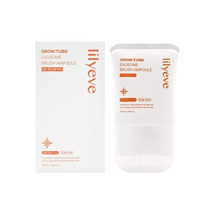 릴리이브 그로우턴 엑소좀 브러쉬 앰플 100ml 탈 모 두피 케어 (릴리이브 그로우턴 브러쉬 앰플 100ml)