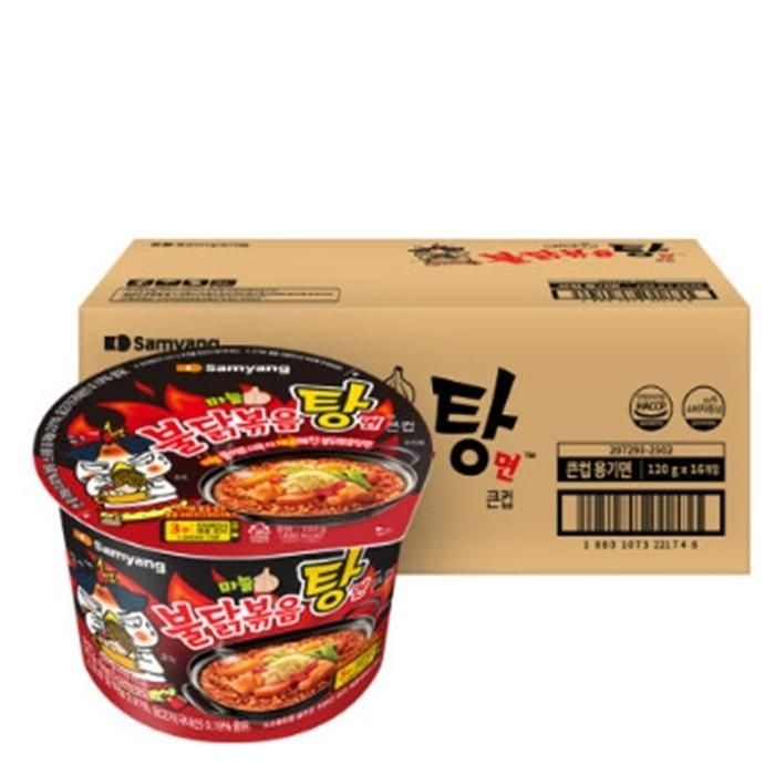 삼양식품 컵라면 불닭볶음탕면 불닭볶음탕, 120g, 32개