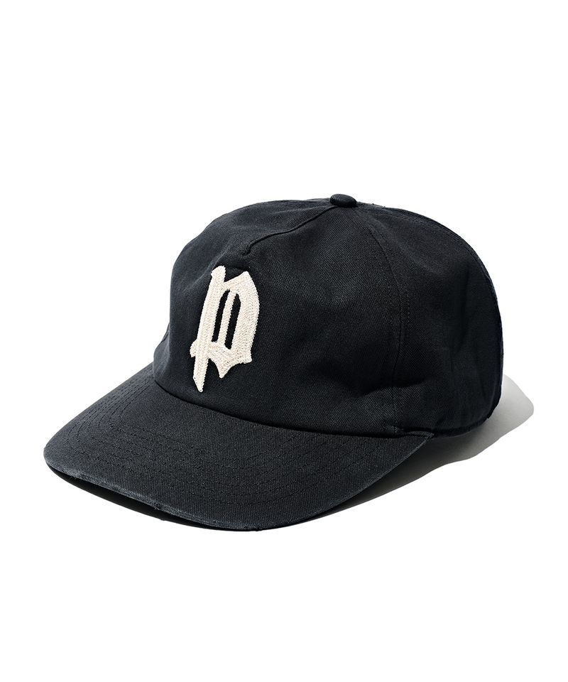 [국내백화점 매장정품] 파르티멘토 PARTIMENTO [7월 24일 배송] REWORKS Classic Old P Ball Cap_VTG Black PRC-2609 BK 114348