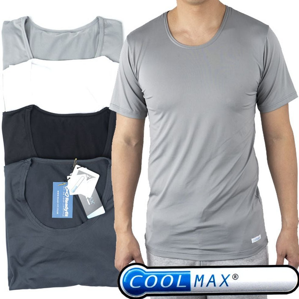 루체트리 스포츠이너웨어 쿨맥스 스판 반팔런닝 쿨티셔츠 4종택1_RCOOL003