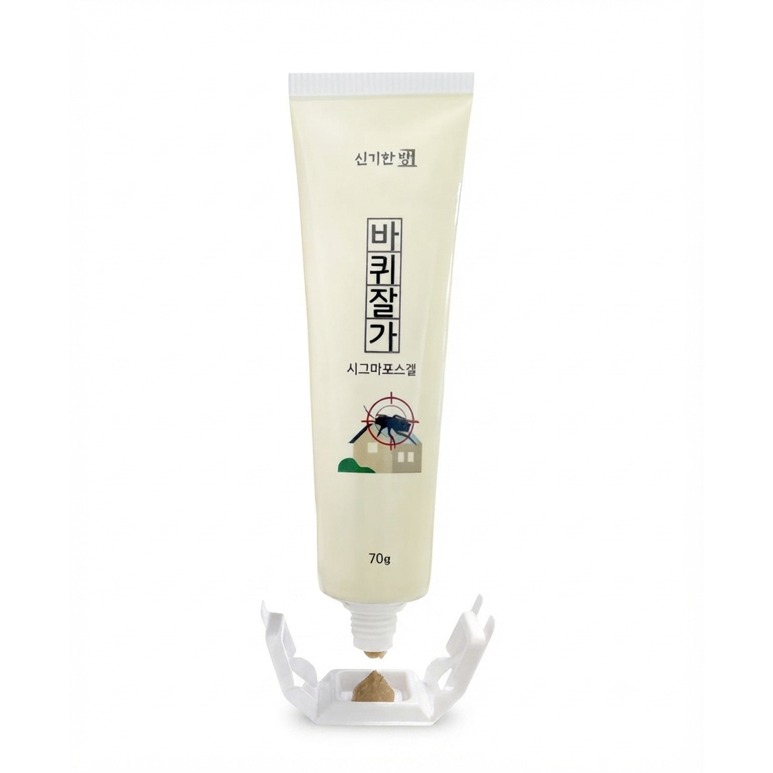 바퀴잘가 시그마포스겔 70g X 5개 바퀴벌레약 바퀴벌레없애는법 벌레약통 100개