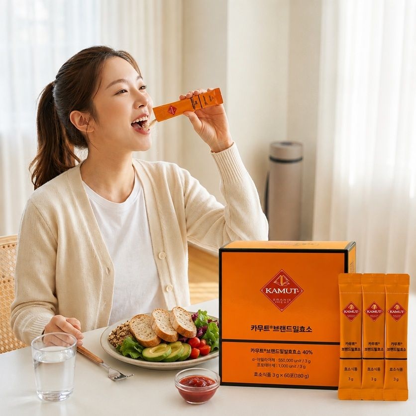 그레인온 카무트 브랜드밀효소 3g x 60포