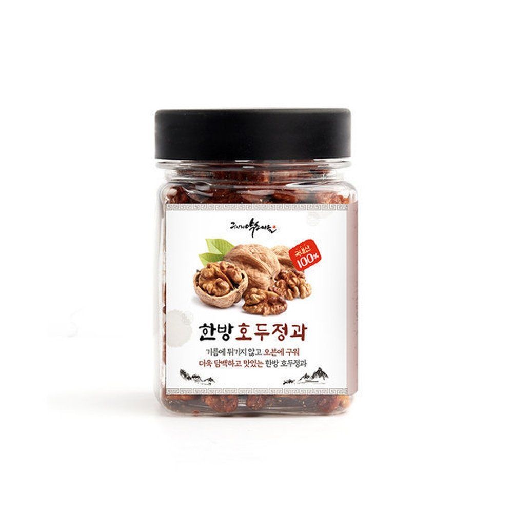 약초마을 전통비법 한방 호두정과 120g 1개