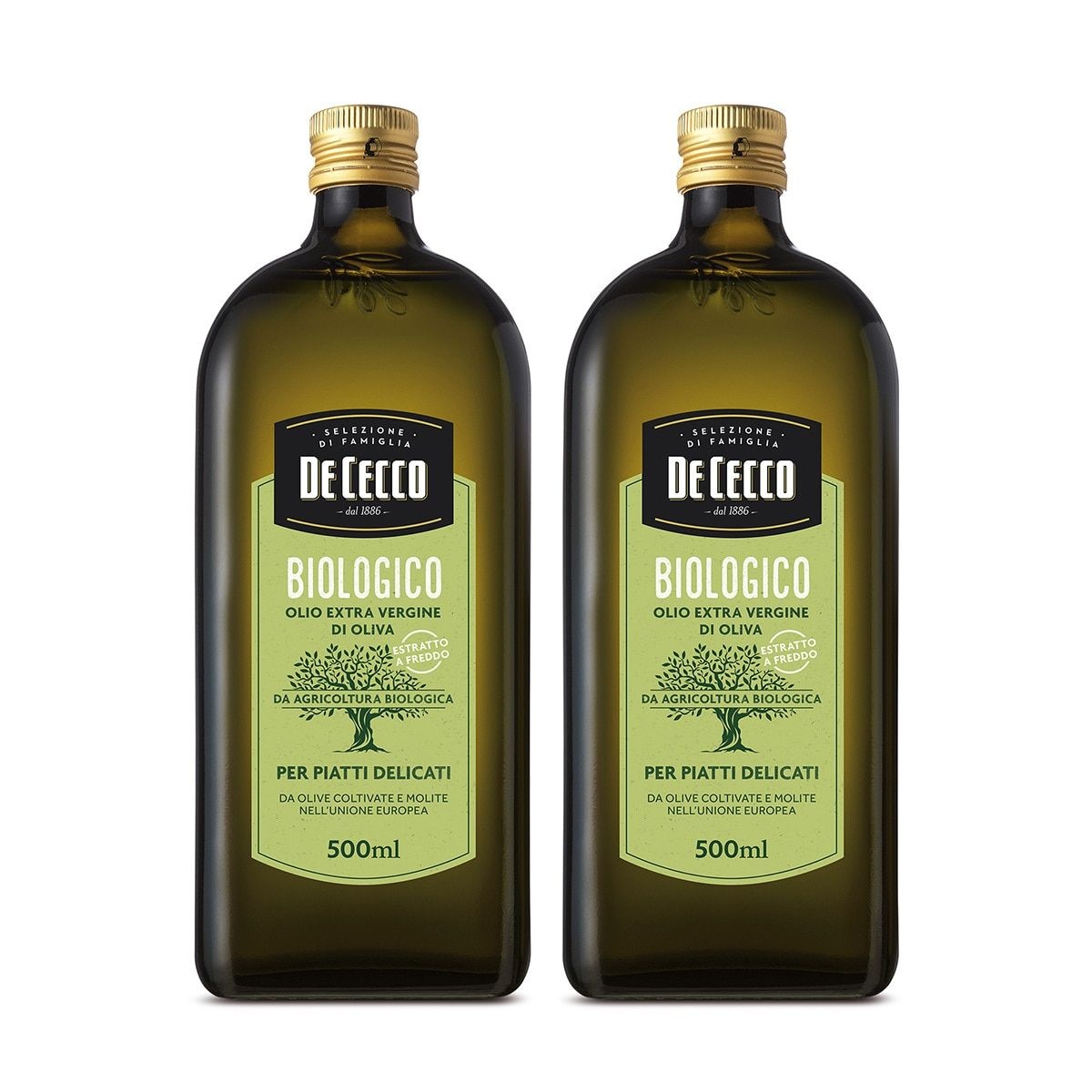 데체코 유기농 엑스트라 버진 올리브유 500ml x 2개 (올리브오일)