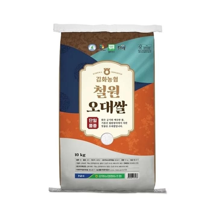 김화 농협 철원 오대쌀 10kg 1개