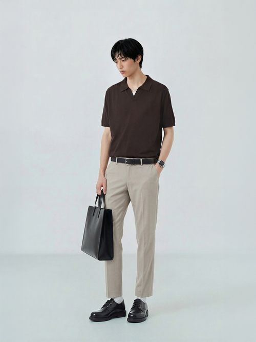 폴햄 POLHAM 남성 컴포트 테이퍼드 슬랙스 PHG2PP1036