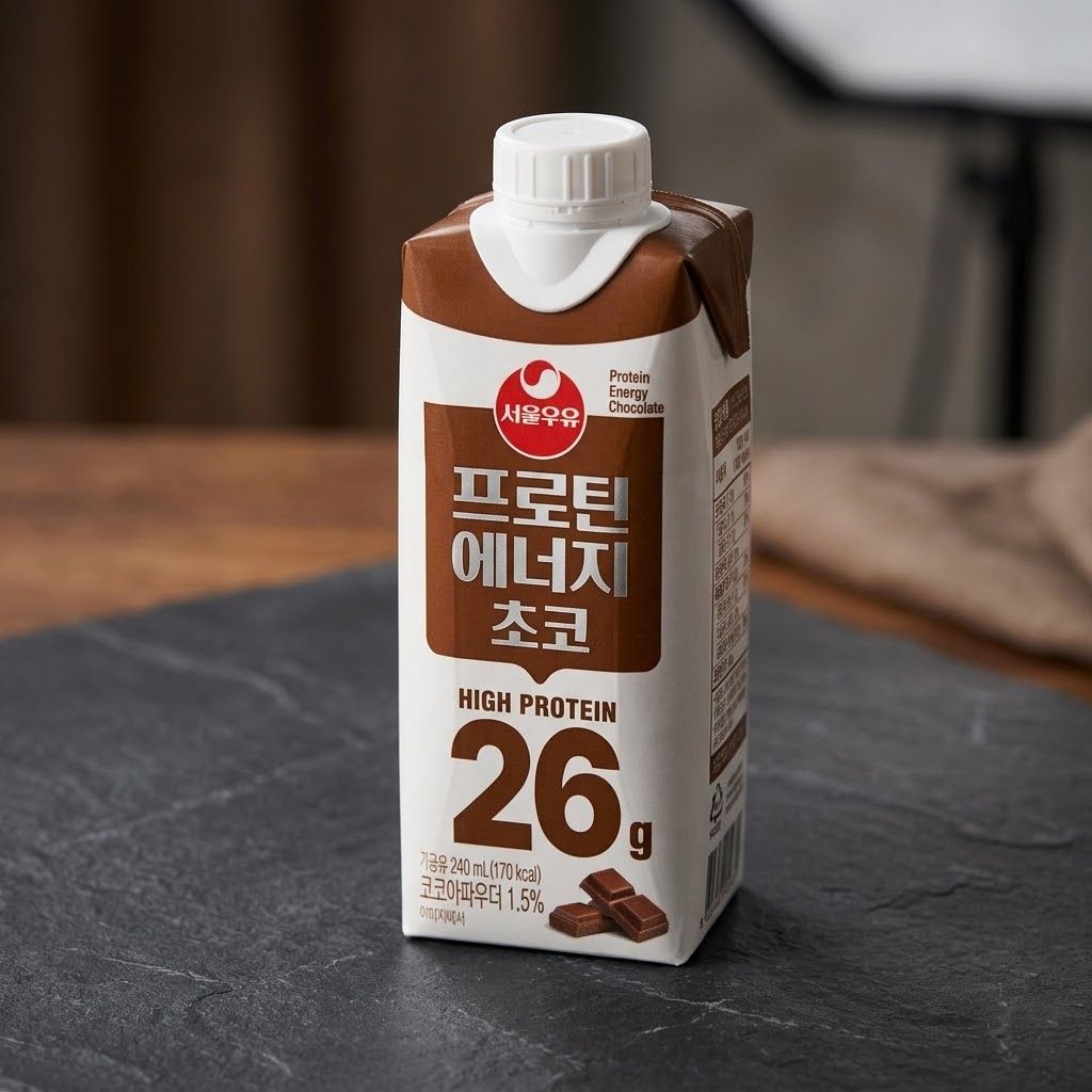 서울우유 프로틴 에너지 초코 대용량 단백질 음료 240ml 18팩
