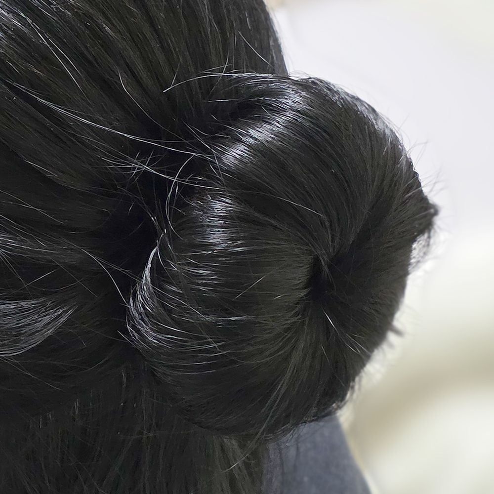집게 똥머리 볼륨 뽕 패드 머리 올림 당고 핀