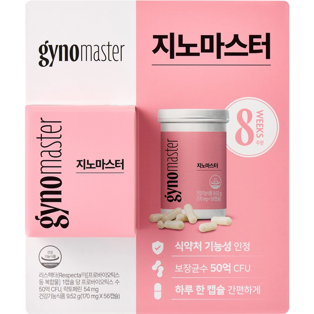 지노마스터 질유산균 170mg x 56캡슐 온을마켓