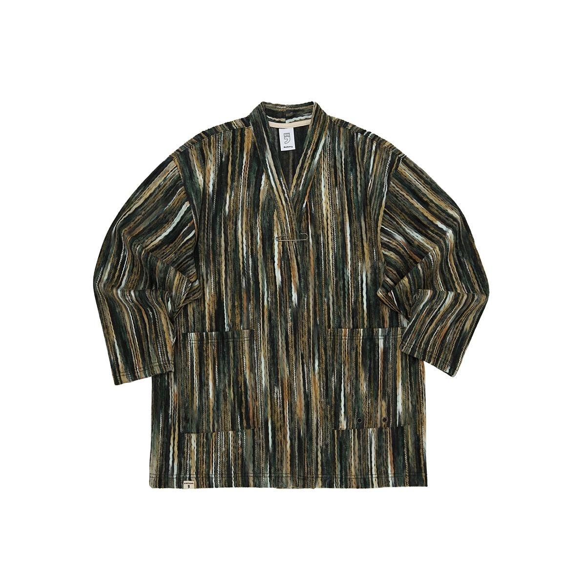 PIN. BOHEMIAN HERITAGE CARDIGAN (Khaki)