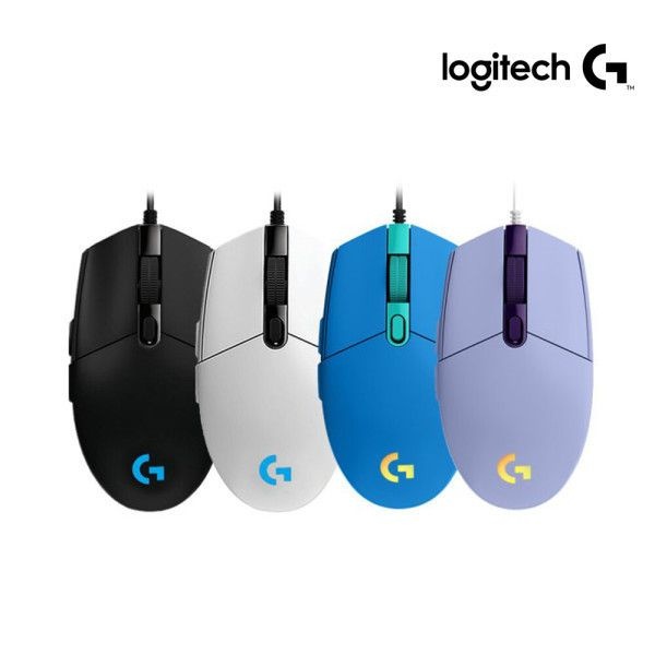 로지텍 G102 2세대 정품박스 A/S 2년 블랙 화이트 라일락 블루 선택가능 - 오늘출발