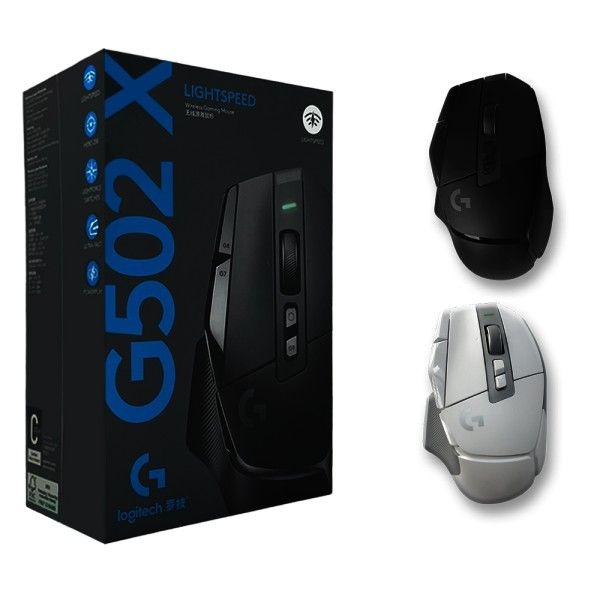 G502 X LIGHTSPEED 무선 게이밍 저소음 마우스 맥북 노트북 컴퓨터 호환 병행 정품 G502X