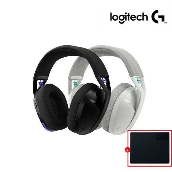 로지텍 G321 LIGHTSPEED 무선 게이밍 헤드셋 + 마우스패드