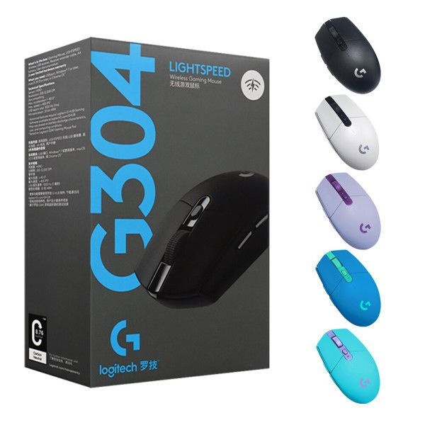 G304 무선 게이밍 저소음 마우스 맥북 노트북 컴퓨터 호환 사무용 병행 정품
