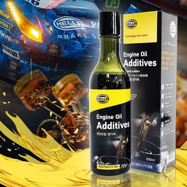 헬라 신소재 그래핀 승용 SUV 엔진오일 첨가제 250ml 카본제거 연비개선 4104047