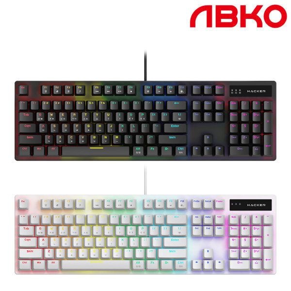 앱코 K560 게이밍 기계식 키보드 적축