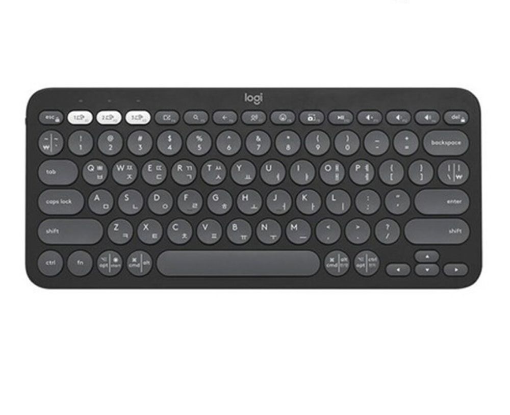로지텍 K380S 스모키블랙 한영각인