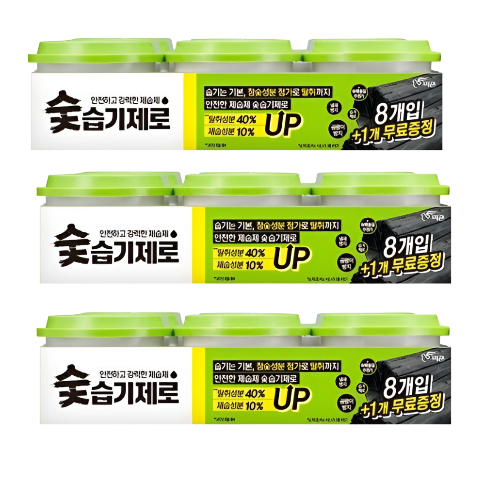 피죤 숯 습기제로 300g 24개