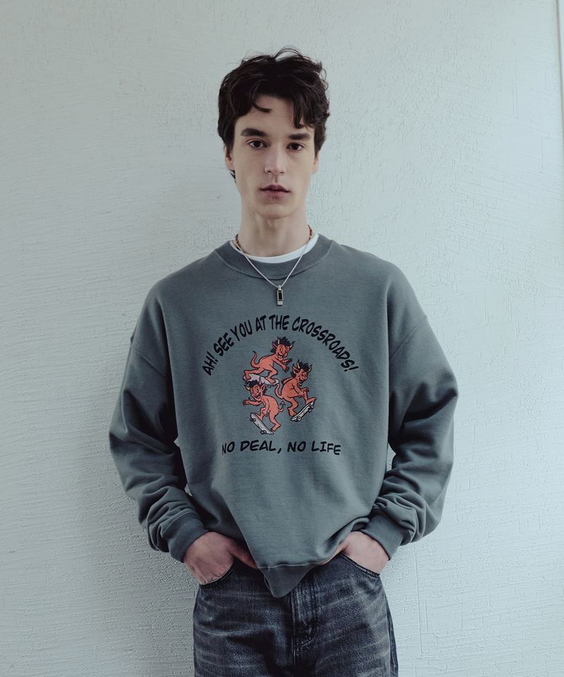 MODNINE <매장정품> 모드나인 MODNINE Cross Road 01 - Sweat Shirt 244676