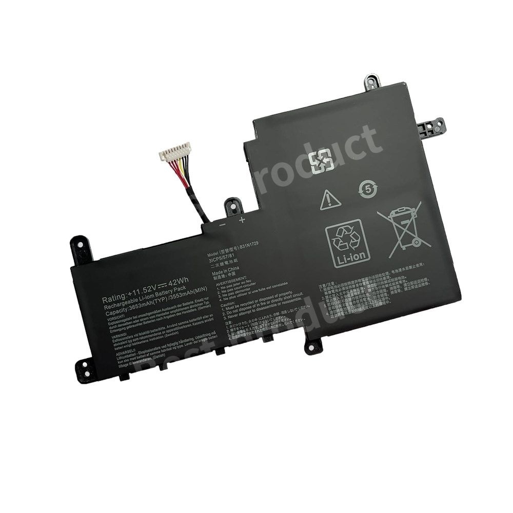 [해외] ASUS 노트북 배터리 호환 B31N1729 X530FN S5300F S530UA S530UN U