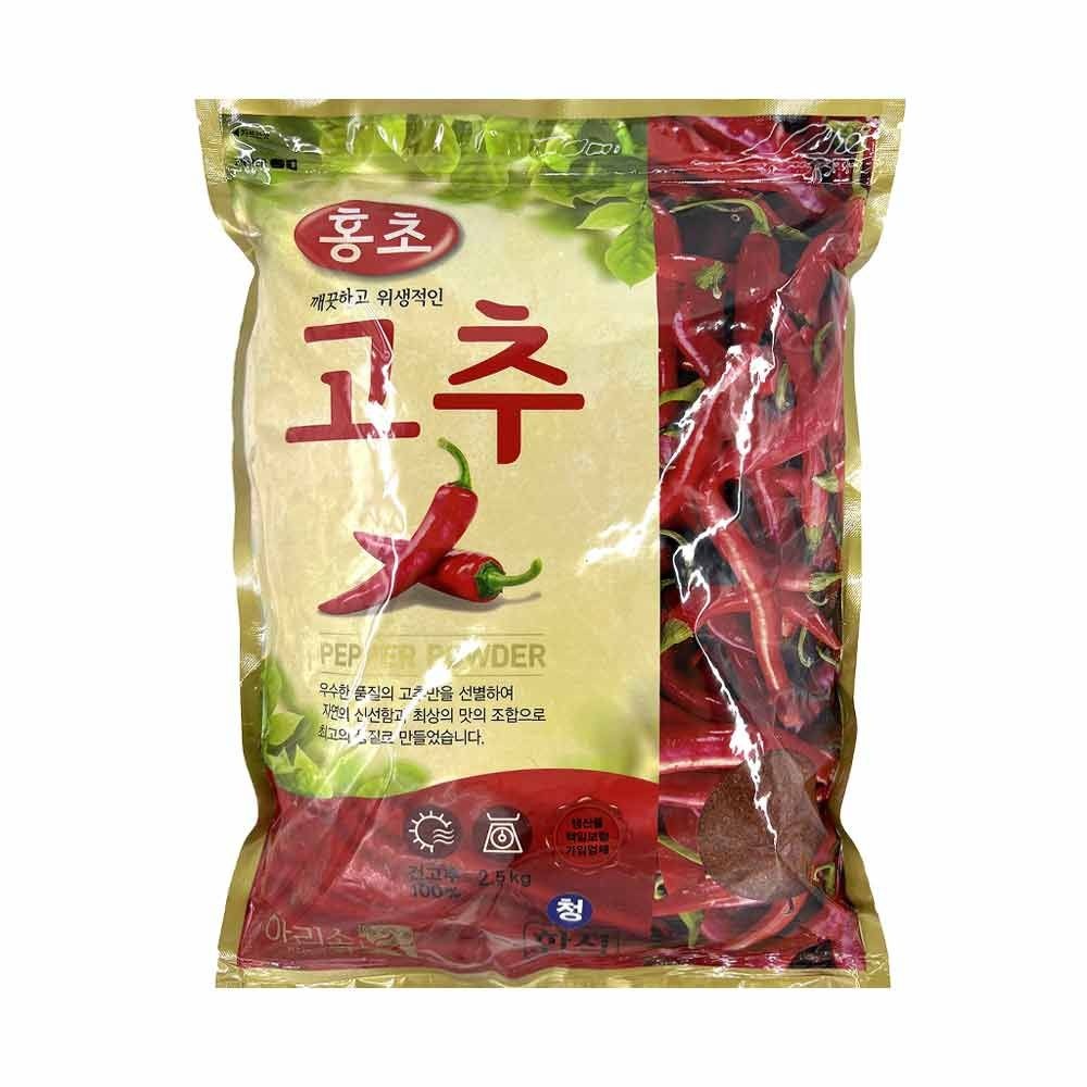 아리솔 홍초 고추맛가루 2.5kg  찌개 볶음 양념 분말
