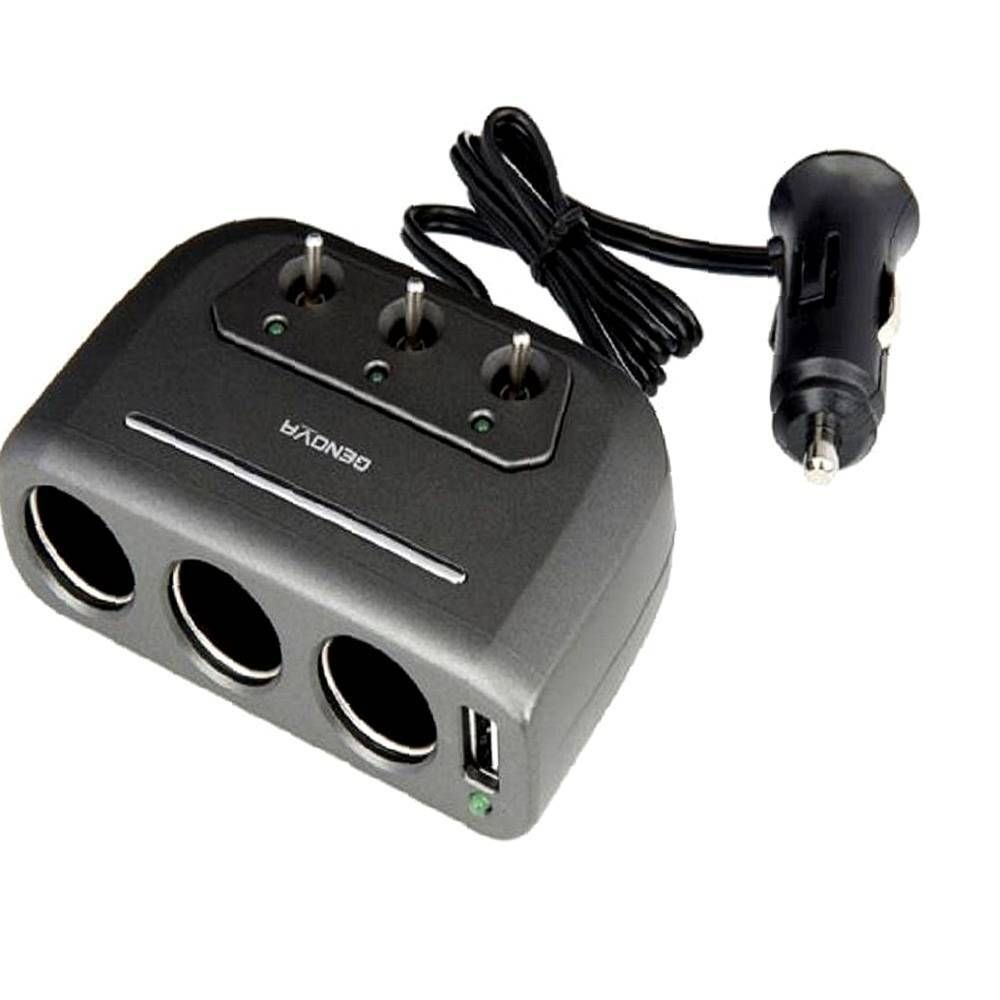 12V24V겸용 차량용시거잭 USB 멀티시거잭 멀티소켓 스위치3구