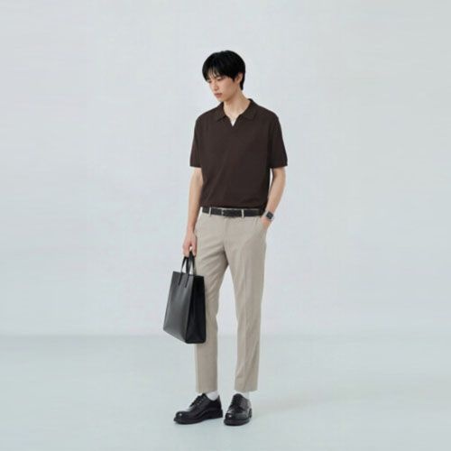 [롯데백화점] 폴햄 남성 컴포트 테이퍼드 슬랙스(PHG2PP1036)
