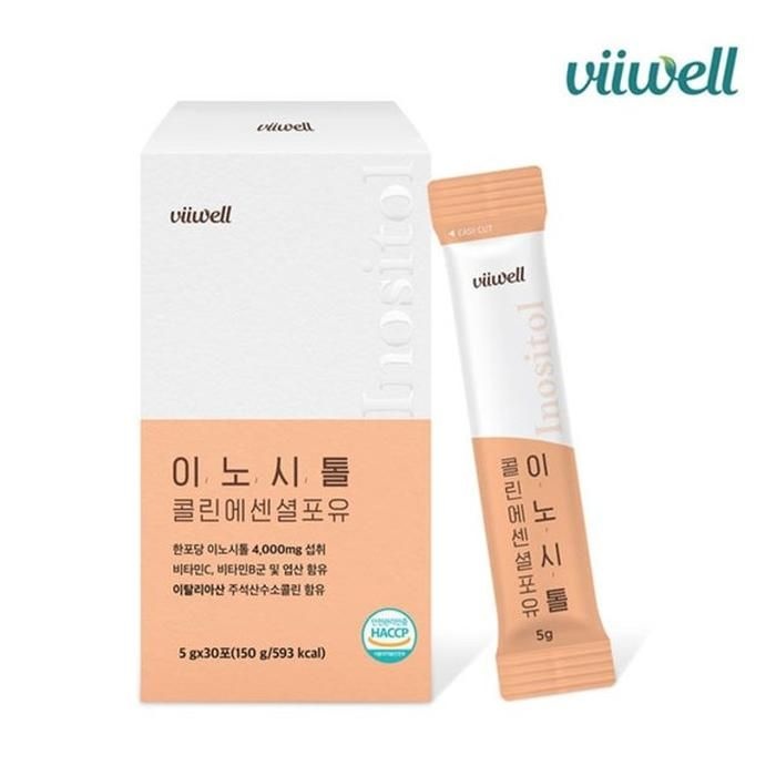 비웰 이노시톨 콜린 에센셜포유 30포 5박스