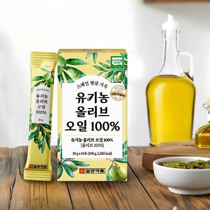 일양약품 유기농 올리브 오일 100 (10ml x 14포)