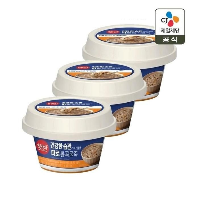 햇반죽 파로 통곡물죽 265g x3개