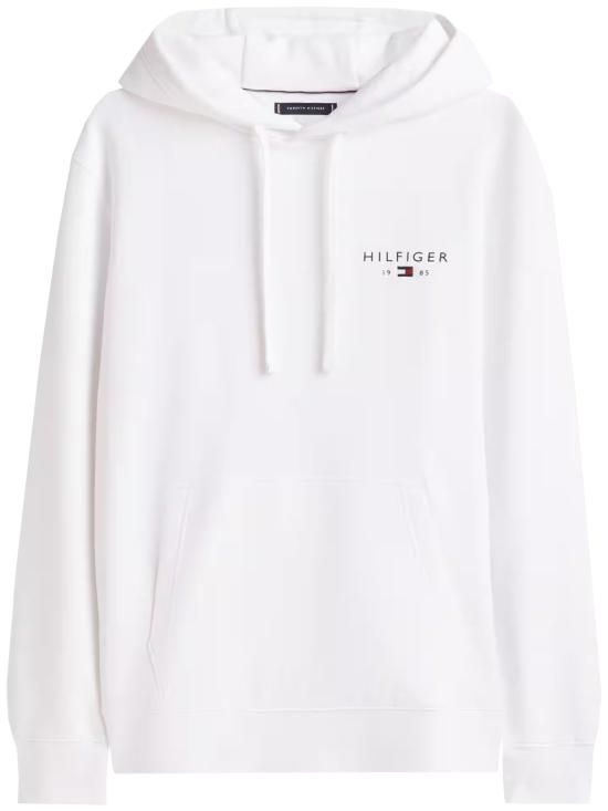 [해외] 타미힐피거 26SS 타미힐피거 후드 티셔츠 MW0MW41429 YBR WHITE