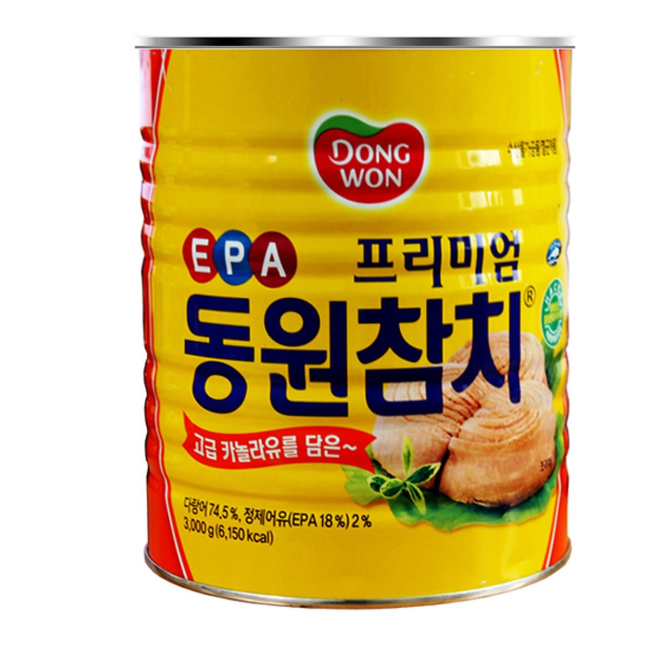 동원 프리미엄 참치 살코기 EPA캔 3kg 업소용 대용량