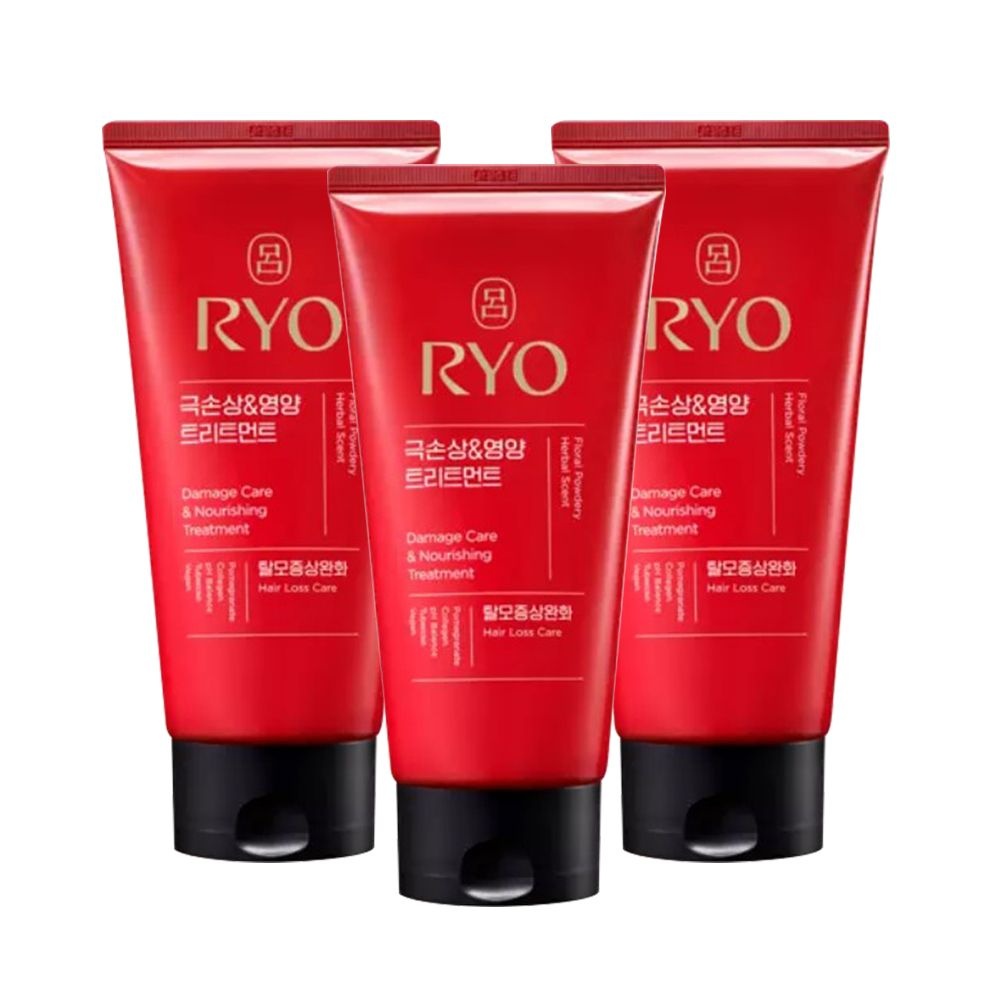 아모레퍼시픽 려 함빛 극손상 영양 트리트먼트 300ml 3개