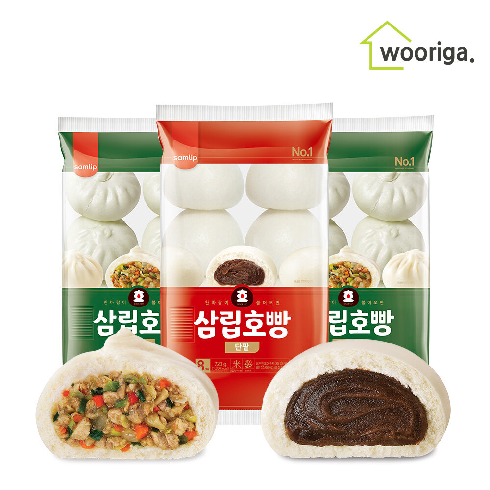 대용량 냉동 삼립호빵 90g24개입 (단팥1봉+야채2봉)