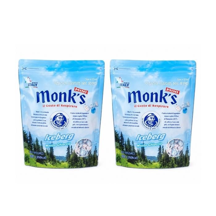 몽스 아이스버그 허브캔디 500g 2개