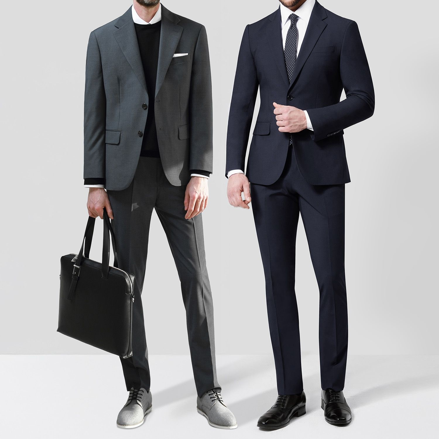 [정상가 198,000원] 26 S/S 솔리드 수트 포멀핏 기본 정장 2종 택1