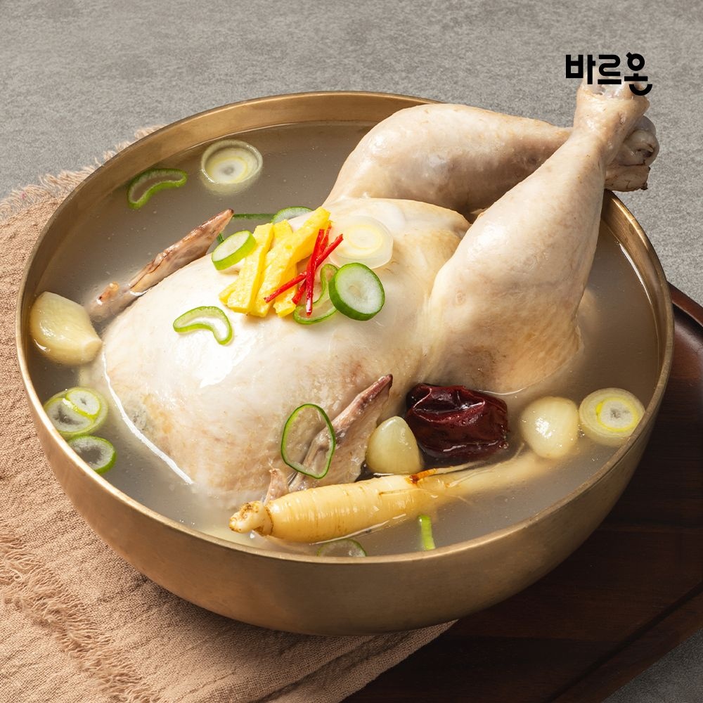 [롯데온]바르온 삼계탕 1kg 4팩 (15,640원/무료)