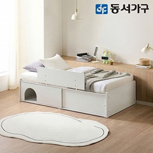 [동서가구]뉴라보 SS A타입+안전가드+편백황토숯 독립20T DF646008