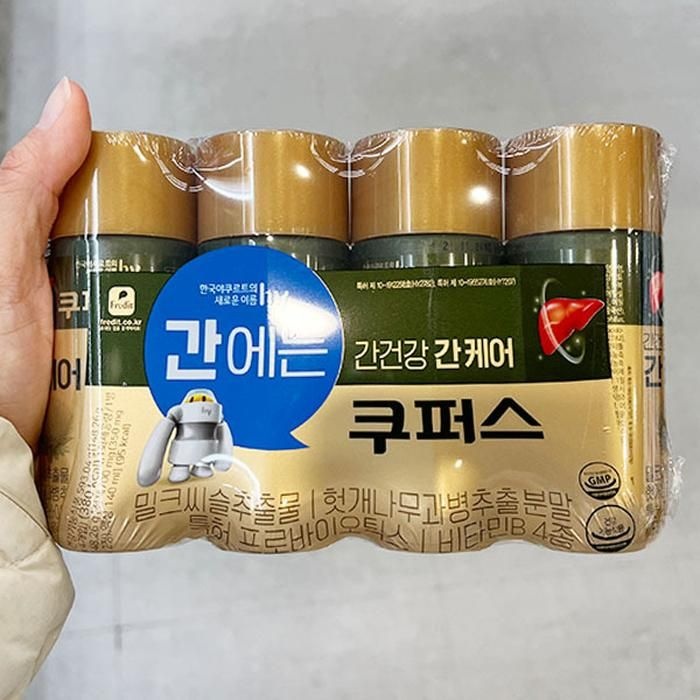 한국야쿠르트 쿠퍼스 프리미엄 140ml x 4입 X 1개 코스트코