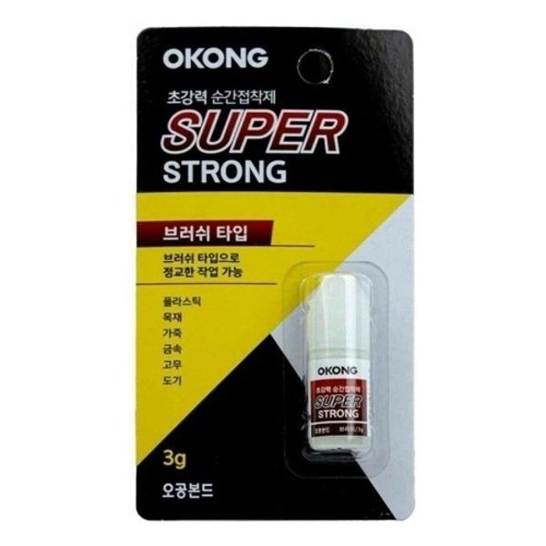 오공 슈퍼스트롱 브러쉬타입 3g 강력접착제