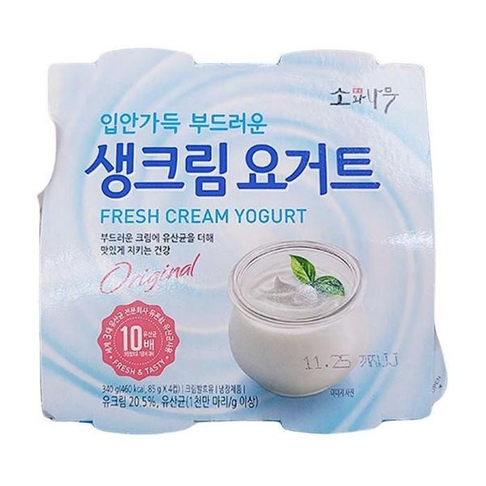 <b>동원</b> <b>F</b>_B 소와나무 요러브 생크림 85G X 4입 X 3개 코스트코