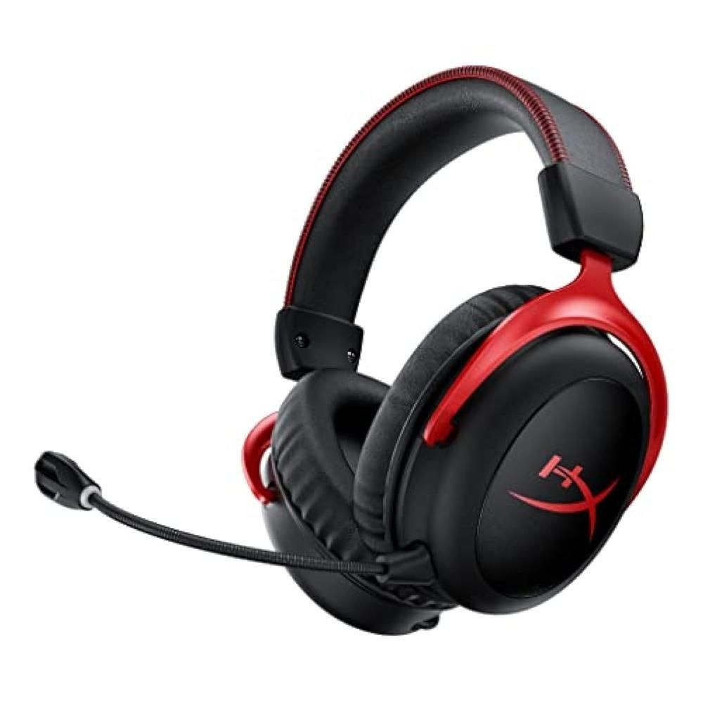 [해외] HyperX Cloud II 무선 게이밍 헤드셋 PC PS5 PS4 Xbox 시리즈 X S One 호환 레드
