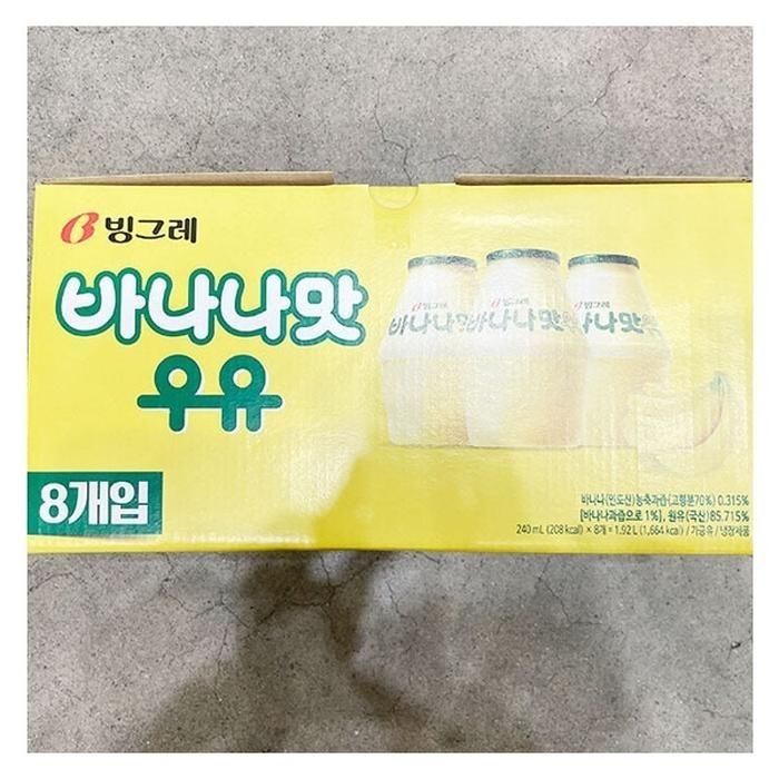 빙그레 바나나맛우유 240ML X 8 코스트코