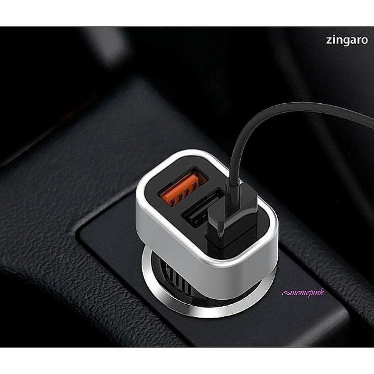 차량용휴대폰충전기 시거잭 usb 고속 허브 급속 3구 핸드폰 시가잭tuv600