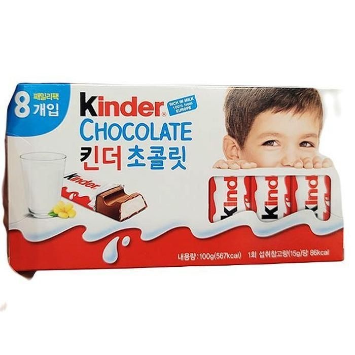 [에이알비티] 매일 킨더 초코렛 T8 100G x 3개 82699