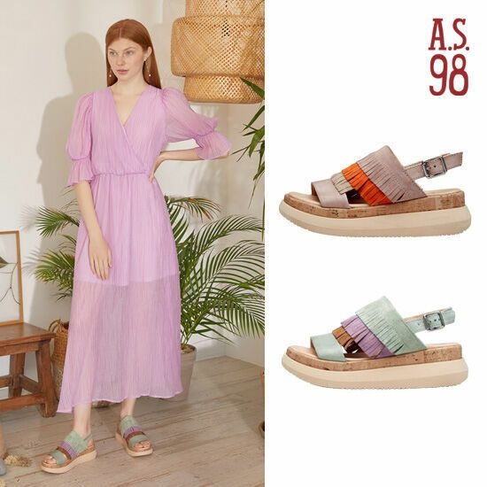 A.S.98 엘포 프린지 샌들 런칭 139,000원