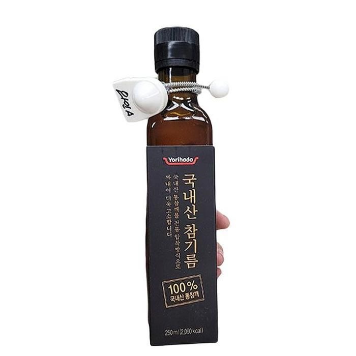 [에이알비티] 요리하다 국내산 참기름 250ml x 1개 82898