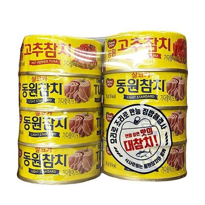 [에이알비티] 동원 살코기+고추참치 90G x8 X 1개 81354